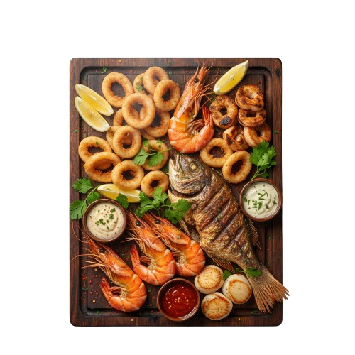 Fresh Grilled Seafood Platter